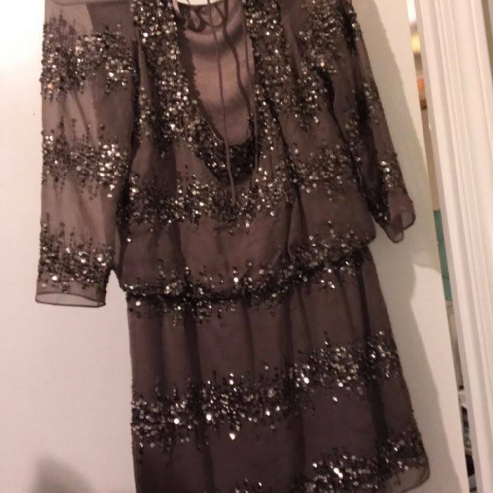 Adrianna Papell Sequin dress